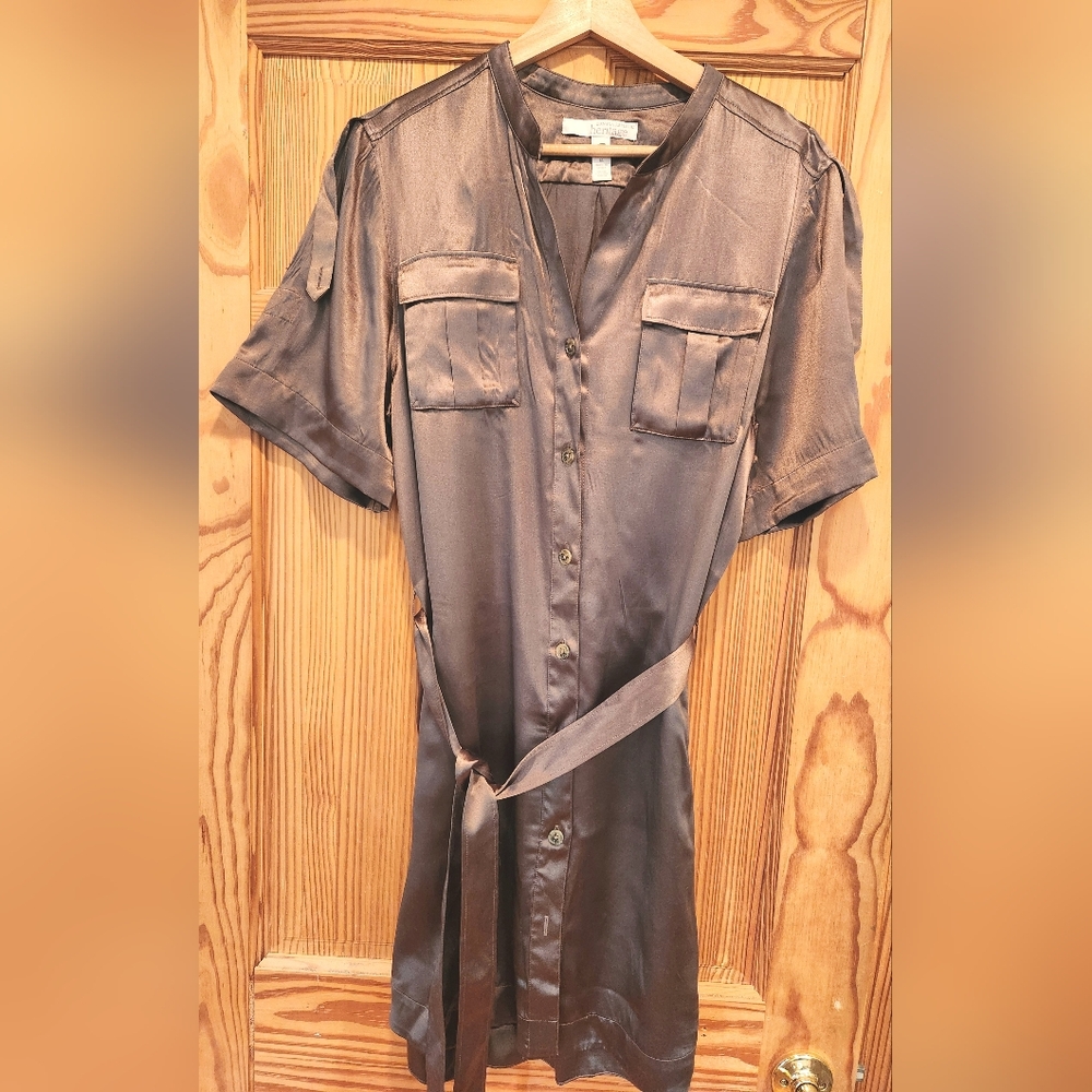 Vintage Banana Republic Heritage brand silk tunic